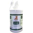 Toalhetes para animais de estimação Mr. Peanut's Naturals 100% à base de plantas sem perfume 160