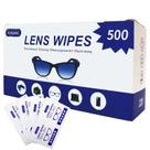 Toalhetes para lentes de óculos Icepac 500, pré-umedecidos, embalados individualmente