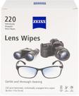 Toalhetes para lentes Zeiss 220 unidades, pré-umedecidos, embalados individualmente