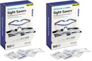 Toalhetes para limpeza de lentes Bausch + Lomb Sight Savers 200 Ct
