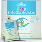 Toalhetes para pálpebras e cílios para bebês NOVEHA Safe & Natural 60 Wipes Toalhetes para pálpebras e cílios para bebês NOVEHA Safe & Natural 60 Wipes