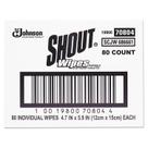 Toalhetes removedores de manchas Shout Wipe & Go 80 unidades