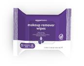 Toalhetes removedores de maquiagem Amazon Basics Night Calming 25 unidades Toalhetes removedores de maquiagem Amazon Basics Night Calming 25 unidades