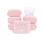 Toalhetes secos COTTONCARE Baby 100% algodão para peles sensíveis, pacote com 6