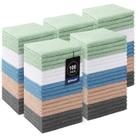 Toalhetes UNIMADE, pacote com 100 toalhas de rosto, 30x30cm, microfibra