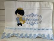 Toalhinha Infantil Bordado Príncipe Toalhinha Infantil Bordado Príncipe
