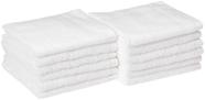 Toalhinhas Amazon Basics 100% algodão de secagem rápida 30x30cm 12 unidades Toalhinhas Amazon Basics 100% algodão de secagem rápida 30x30cm 12 unidades