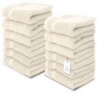 Toalhinhas brancas, clássicas, luxuosas, 33x33cm, 650 g/m2, pacote com 12 Toalhinhas brancas, clássicas, luxuosas, 33x33cm, 650 g/m2, pacote com 12