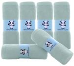Toalhinhas HIPHOP PANDA Baby Rayon feitas de bambu, pacote com 6
