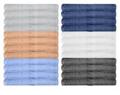 Toalhinhas KAHAF COLLECTION, pacote com 24, 100% algodão (30x30cm)