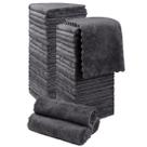 Toalhinhas Orighty Premium, pacote 48, 30x30cm, cinza ultramacio