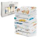 Toalhinhas para bebês EMSAAG, pacote com 7, 25x25 cm, algodão macio Toalhinhas para bebês EMSAAG, pacote com 7, 25x25 cm, algodão macio
