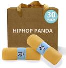 Toalhinhas para bebês HIPHOP PANDA 25x25 cm, macias, pacote com 30
