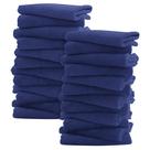 Toalhinhas para bebês Sunny ZzzZz, pacote com 24, 25x25 cm, azul marinho
