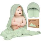 Toalla de Bebé con Capucha KeaBabies 76x76 cm Suave de Bambú