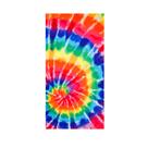 Toalla de Playa LIVILAN Oversized Tie Dye 100% Microfibra 75x150 cm