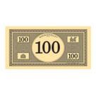 Toalla Franco Collectibles Hasbro Juegos Monopoly Dinero 150x75 cm