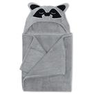 Toalla para Bebé Natemia Premium Suave Gris Mapache 102x76 cm
