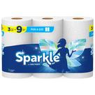 Toallas de Papel Sparkle Pick-A-Size 3 Rollos Triples = 9 Rollos Regulares