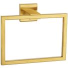 Toallero Angular Simple de Acero Inoxidable SUS304 18 cm Dorado
