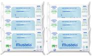 Toallitas limpiadoras compostables para bebé Mustela 6x60 sin fragancia