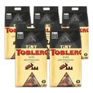 Toblerone Tiny Dark Chocolate Meio Amargo Kit 5 Pacotes 256g