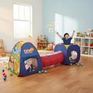 Toca Barraca Bolinha Tenda Infantil Safari Adventure Com Tunel