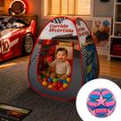 Toca Barraca Infantil Bolinhas Bola Brinquedo Praia