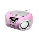 Toca CD Portátil Bluetooth Megastar MP1842BT Rosa