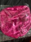 Toca de cetim pink hair