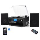 Toca-Discos Bluetooth DIGITNOW com Alto-Falante e Mesa Giratória