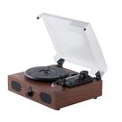 Toca-discos de vinil Amazon Basics Desktop Black