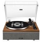 Toca-discos de vinil QLEARSOUL ONE-S Bluetooth Walnut
