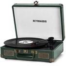 Toca-discos de vinil RetroAudio de 3 velocidades Bluetooth portátil