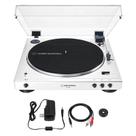 Toca Discos Vinil Audio Technica At Lp-60x Bluetooth Automático Branco