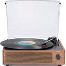 Toca-Discos WOCKODER Vintage com Bluetooth - Reproduz Vinil