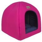 Toca Iglu Pink 2x1 Avuk Pet Para Cachorro e Gato Com Almofada