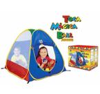 Toca Magica Ball Junior Azul c/100 Bolas 61202 Braskit