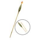 Tocha Bambu Iluminação Para Decoração