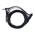 Tocha Máquina Solda TIG 150A Refrigerada a Ar Seca WP 26 Gatilho Engate 13mm 3 Mts C/Consumíveis