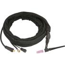 Tocha TIG 200 A TTV 200, com Engate Rápido de 9 mm, com Gatilho, 4 Metros, Vonder