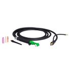 Tocha TIG para inversor de 140A com engate de 9 mm - TIG17V