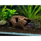 Toco de Árvore Decoração Aquário Esconderijo Peixes
