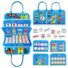 Toddler Busy Board Quiet Flower para crianças de 1 a 3 anos