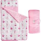 Toddler Nap Mat DuShow para meninas com cobertor e travesseiro de lã
