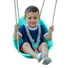 Toddler Swing Shurfer Coconut Outdoor Teal, capacidade de 50 kg