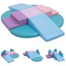 TODIBY Conjunto de 9 Peças de Blocos de Espuma Macia para Escalada
