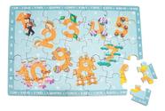 Todolivro Play - Livro Com Quebra-Cabeça - Números - 4 Anos