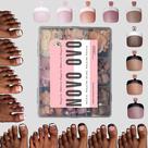 Toe Nail French Tip Press em Combo NOVO OVO 270 unidades Toe Nail French Tip Press em Combo NOVO OVO 270 unidades