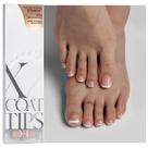 Toe Nail Tips btartbox nails XCOATTIPS Short French Nude 160 unidades